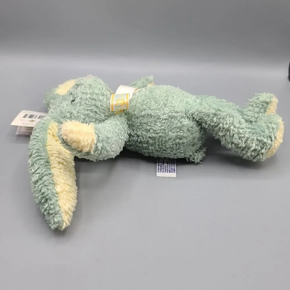 Mary Meyer Bunny Plush Easter Floppy Baby Green Gift Blush Rabbit With Tag